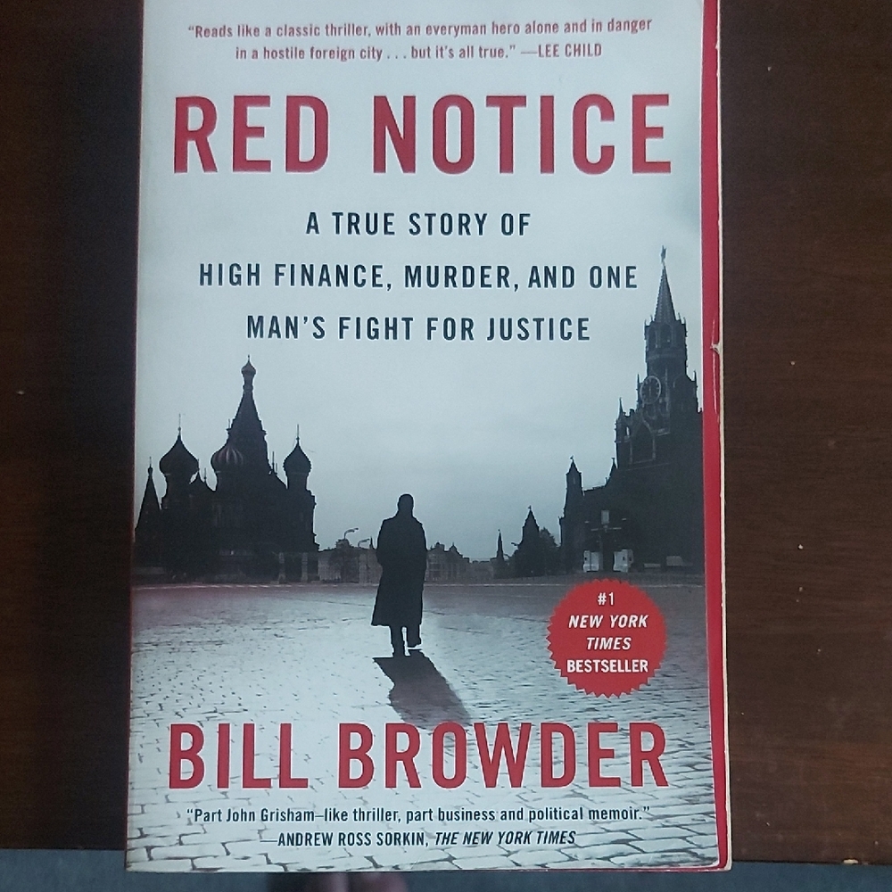 Book Red Notice by Bill Browder